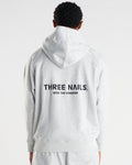 Signature Fleece Hoodie "STK" - Heather Grey