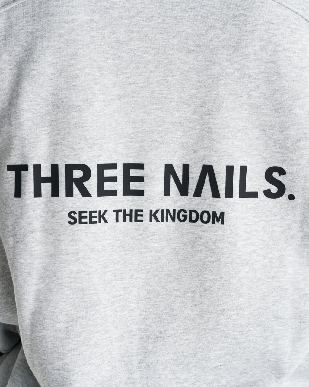 Signature Fleece Hoodie "STK" - Heather Grey